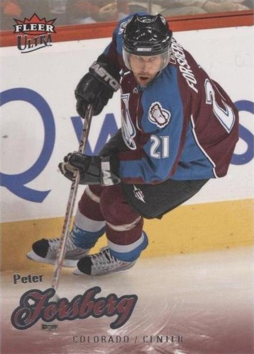 2008-09 Fleer Ultra - Peter Forsberg #131