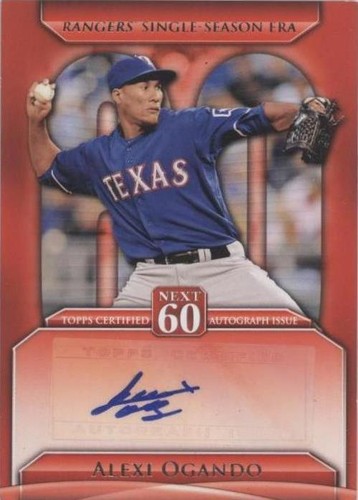 2011 Topps Update Series - Alexi Ogando #N60A-AO