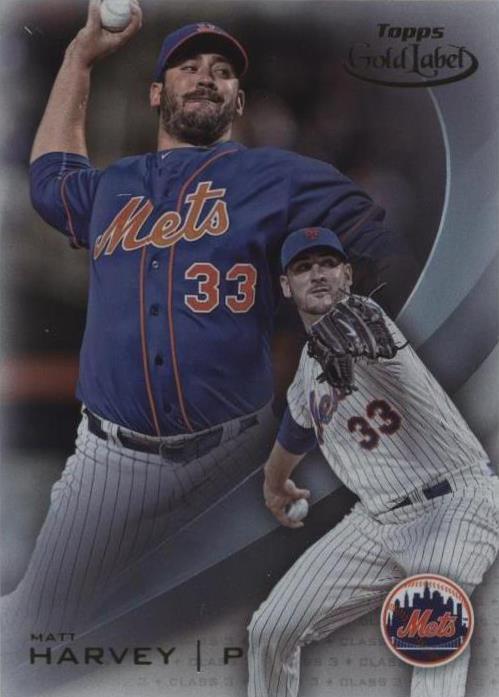 2016 Topps Gold Label - Matt Harvey #82