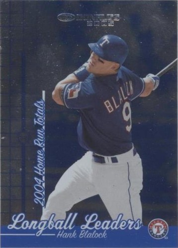 2005 Donruss - Hank Blalock #LL-6