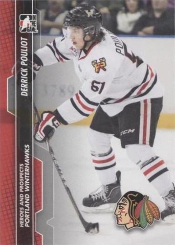 2013-14 In the Game Heroes and Prospects - Derrick Pouliot #49
