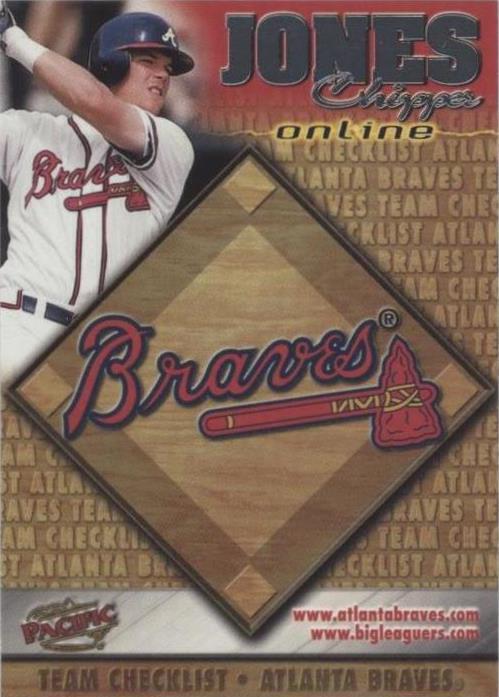 Pacific Online 1998 - Chipper Jones #78