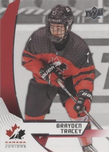 2019 Upper Deck Team Canada Juniors - Brayden Tracey #63