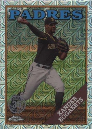 2013 POP 2 XANDER BOGAERTS ROOKIE RC /25 BLUE REFRACTOR #2 PSA 10