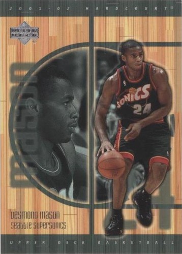 2001-02 Upper Deck Hardcourt - Desmond Mason #78