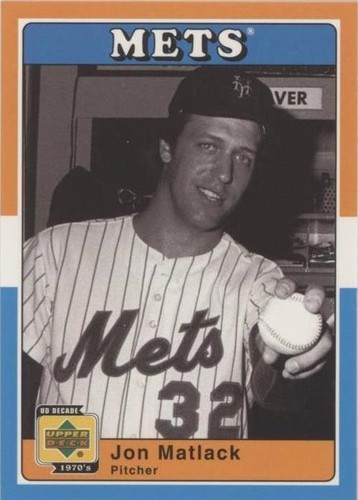 2001 Upper Deck Decade 1970's - Jon Matlack #77