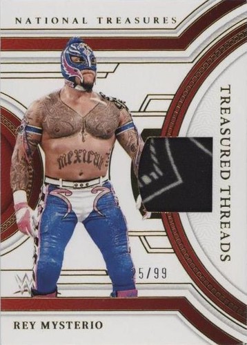 2024 Panini National Treasures WWE - Rey Mysterio #TT-RMY