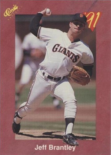 1991 Classic Update Red Travel Edition - Jeff Brantley #T47