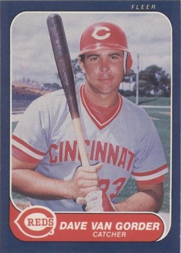 1986 Fleer - Dave Van Gorder #195