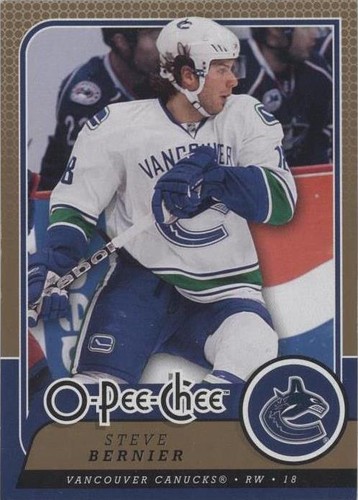 2008-09 O-Pee-Chee - Steve Bernier #695