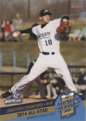 2014 Choice Midwest League All-Stars - Jonathon Crawford #67