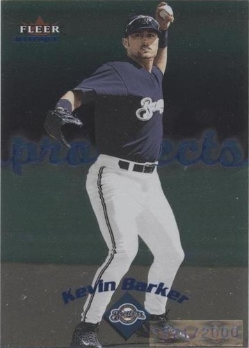 2000 Fleer Mystique - Kevin Barker #163
