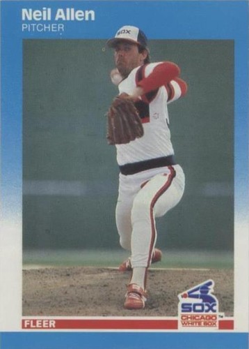 1987 Fleer - Neil Allen #484