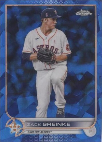2022 Topps Chrome Sapphire Edition - Zack Greinke #51