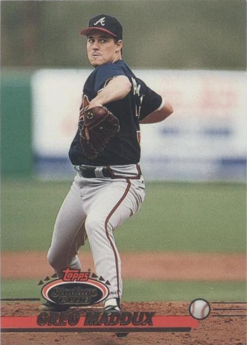 Topps Stadium Club 1993 - Greg Maddux #665