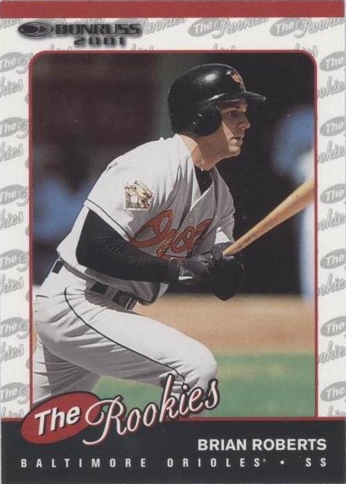 2001 Donruss The Rookies - Brian Roberts #R70