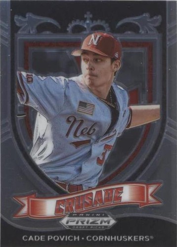 2021 Panini Prizm Draft Picks - Cade Povich #C-CP