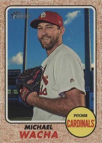 2017 Topps Heritage High Number - Michael Wacha #540