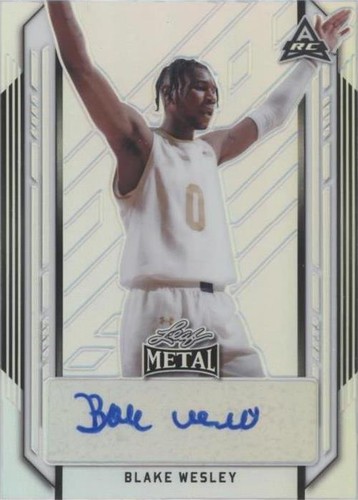 2021-22 Leaf Metal - Blake Wesley #BA-BW1
