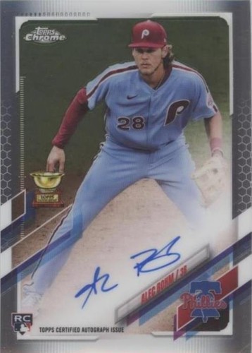 2021 Topps Chrome - Alec Bohm #RA-AB