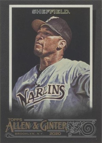 2020 Topps Allen & Ginter's X - Gary Sheffield #331