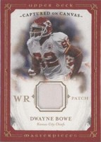 2008 Upper Deck Masterpieces Dwayne Bowe #CC22