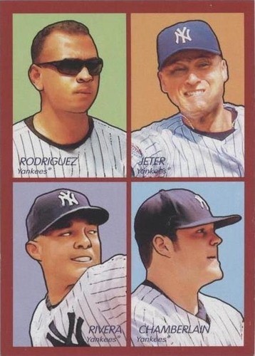 2009 Upper Deck Goudey - Alex Rodriguez Derek Jeter Joba Chamberlain #35-90