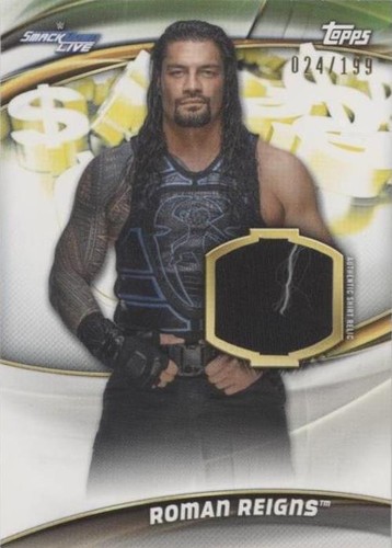 2019 Topps WWE Money in the Bank - Roman Reigns #SR-RR