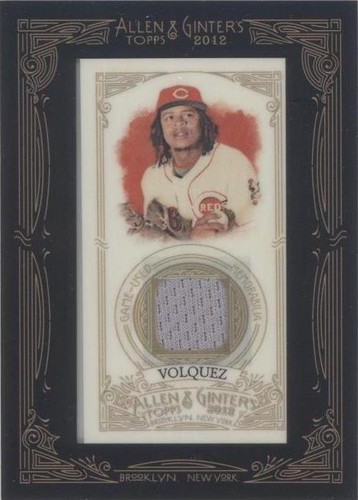 2012 Topps Allen & Ginter's - Edinson Volquez #AGR-EV