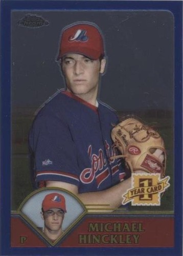 2003 Topps Chrome Traded & Rookies - Mike Hinckley #T272