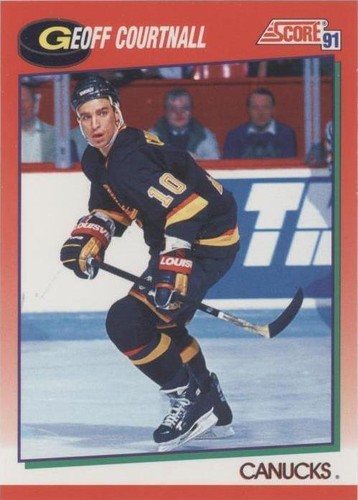 1991-92 Score Canadian - Geoff Courtnall #150
