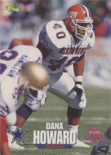 1995 Classic NFL Draft Dana Howard #81
