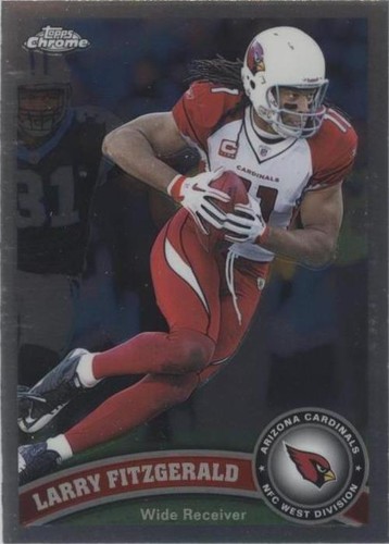 2011 Topps Chrome Larry Fitzgerald #80