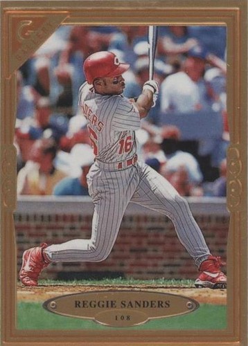 1997 Topps Gallery - Reggie Sanders #108