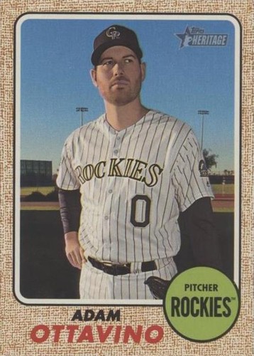 2017 Topps Heritage High Number - Adam Ottavino #687