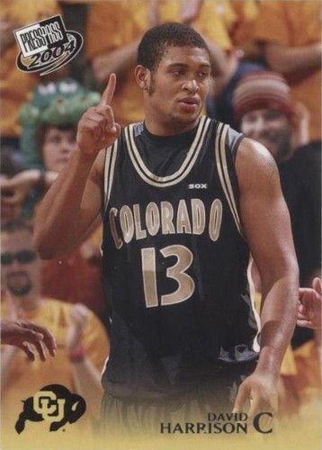 2004 Press Pass - David Harrison #15