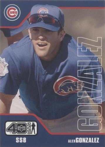 2002 Upper Deck 40 Man - Alex Gonzalez #608
