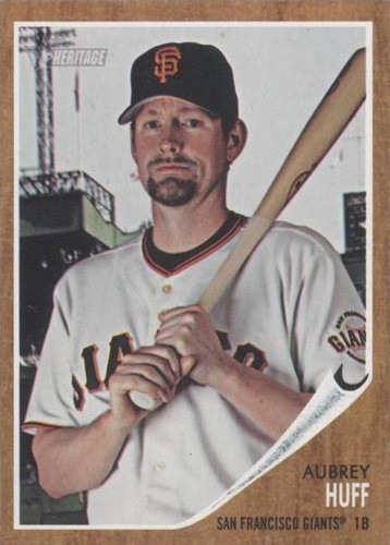 2011 Topps Heritage - Aubrey Huff #480