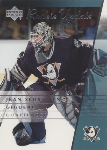 2002-03 Upper Deck Rookie Update - Jean-Sebastien Giguere #3