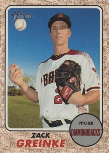 2017 Topps Heritage - Zack Greinke #198