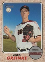 2017 Topps Heritage - Zack Greinke #198