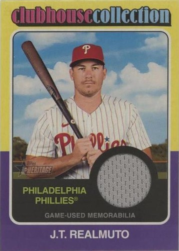 2024 Topps Heritage - J.T. Realmuto #CCR-JRE
