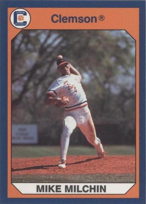 1990 Collegiate Collection Clemson Tigers - Mike Milchin #32