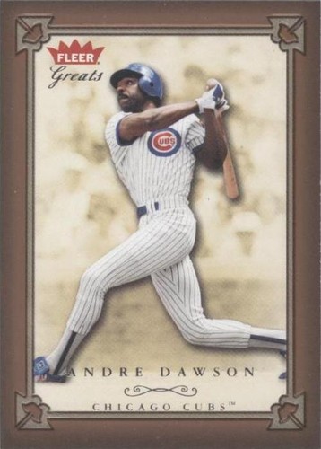 2004 Fleer Greats of the Game - Andre Dawson #122