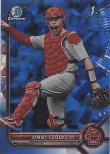 2022 Bowman Chrome Draft Sapphire Edition - Jimmy Crooks III #BDC-178
