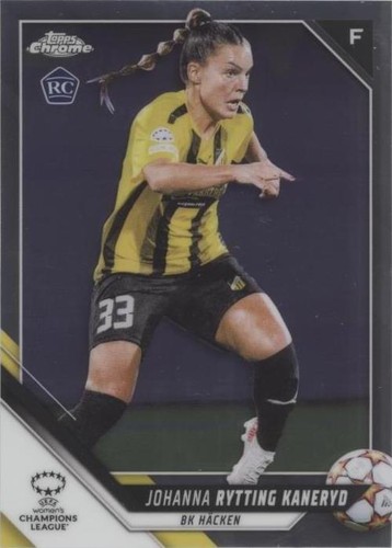 2021-22 Topps Chrome UEFA Women's Champions League Johanna Rytting Kaneryd #33