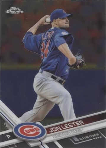 2017 Topps Chrome - Jon Lester #142