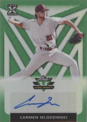 2020 Leaf Valiant - Carmen Mlodzinski #BA-CM2