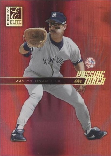 2004 Donruss Elite - Don Mattingly Jason Giambi #PT-40