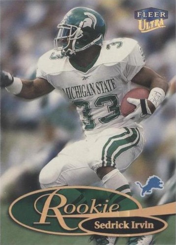 1999 Fleer Ultra Sedrick Irvin #295R